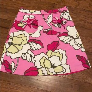 Anthropologie A line Pink Skirt